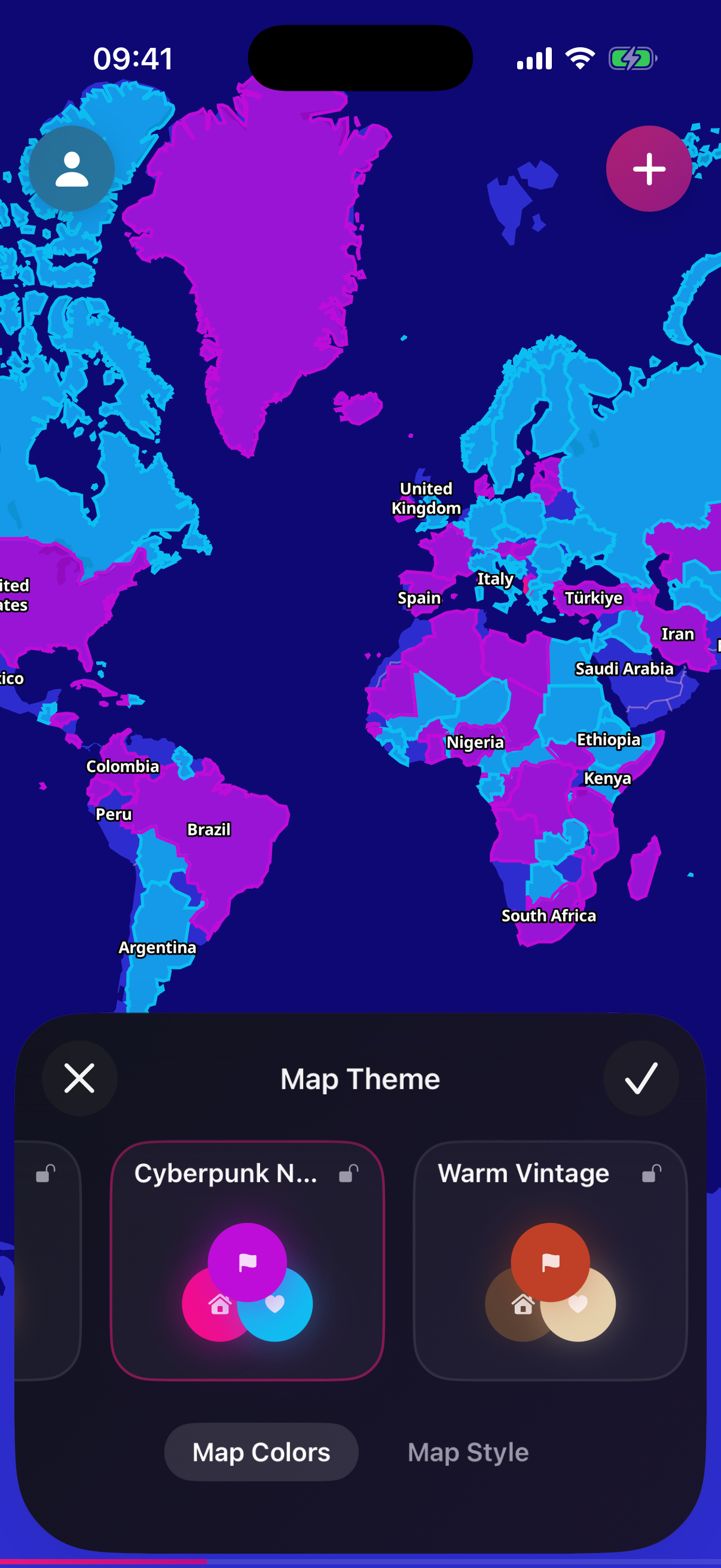 Maprat Map Themes Screenshot