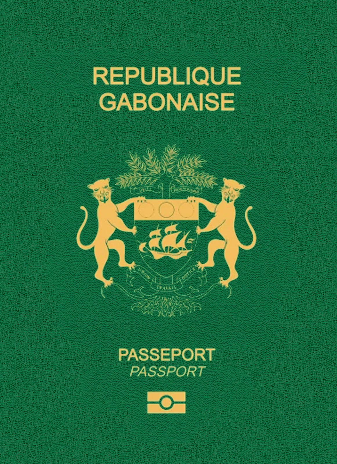 Gabon passport